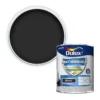 Dulux Weathershield Exterior Quick Dry Satin Paint Black - 750ml