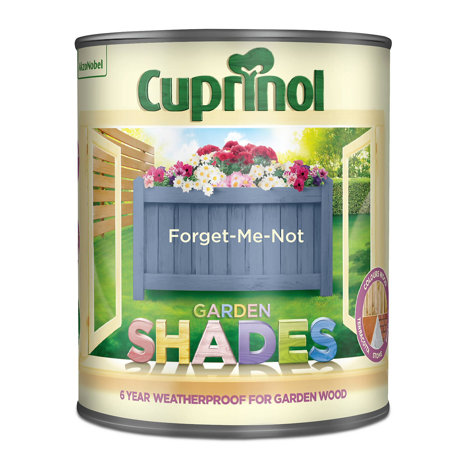 Cuprinol Garden Shades Forget Me Not - 1L 5 Cuprinol Garden Shades Forget Me Not - 1L - Image 3
