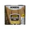 Ronseal Ultimate Protection Decking Oil Natural - 2.5L 1 Ronseal Ultimate Protection Decking Oil Natural - 2.5L -Paint And Wallpaper Shop 12804219 5714946165072166