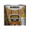 Ronseal Ultimate Protection Decking Oil Natural Cedar - 2.5L 2 Ronseal Ultimate Protection Decking Oil Natural Cedar - 2.5L -Paint And Wallpaper Shop 12804220 5714946165746188