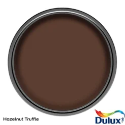 Dulux Weathershield Exterior Satin Paint Hazelnut Truffle - 750ml -Paint And Wallpaper Shop 12804252 9294832962353240