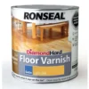 Ronseal Diamond Hard Floor Varnish Oak 2.5L 1 Ronseal Diamond Hard Floor Varnish Oak 2.5L -Paint And Wallpaper Shop 12804310 2144898249269014