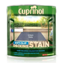 Cuprinol Anti Slip Decking Stain - Urban Slate - 2.5L