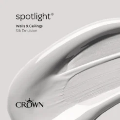 Crown Walls & Ceilings Silk Emulsion Paint Spotlight - 2.5L 17 Crown Walls & Ceilings Silk Emulsion Paint Spotlight - 2.5L -Paint And Wallpaper Shop 12804356 5274966162920219