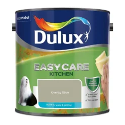 Dulux Easycare Kitchen Matt Emulsion Paint Overtly Olive - 2.5L -Paint And Wallpaper Shop 12804384 7984842737080917