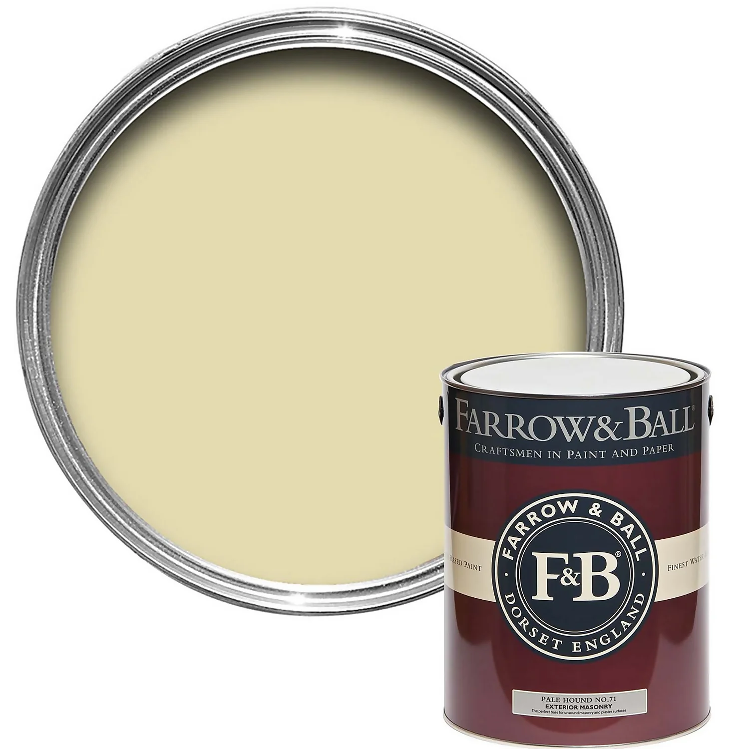 Farrow & Ball Exterior Masonry Paint Pale Hound - 5L 3 Farrow & Ball Exterior Masonry Paint Pale Hound - 5L
