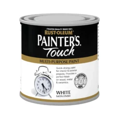 Rust-Oleum White - Satin Painters Touch - 250ml