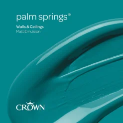 Crown Feature Wall Breatheasy Matt Paint Palm Spring - Tester 40ml -Paint And Wallpaper Shop 12804762 3035022157452087