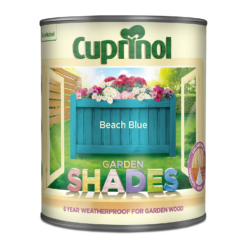 Cuprinol Garden Shades Beach Blue - 1L -Paint And Wallpaper Shop 12804779 1294949840784903