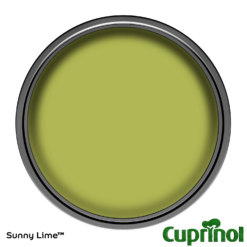 Cuprinol Garden Shades Sunny Lime - 1L -Paint And Wallpaper Shop 12804781 1424949840644152