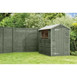 Ronseal One Coat Fence Life Paint Forest Green - 5L -Paint And Wallpaper Shop 12804806 9424942086566655