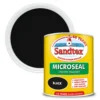 Sandtex® Ultra Smooth Masonry Paint Black - 1L -Paint And Wallpaper Shop 12804807 1044870255977744