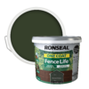 Ronseal One Coat Fence Life Paint Forest Green - 9L -Paint And Wallpaper Shop 12804808 2864942086483510