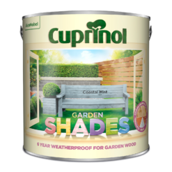 Cuprinol Garden Shades Coastal Mist - 2.5L -Paint And Wallpaper Shop 12804949 1984949840739351