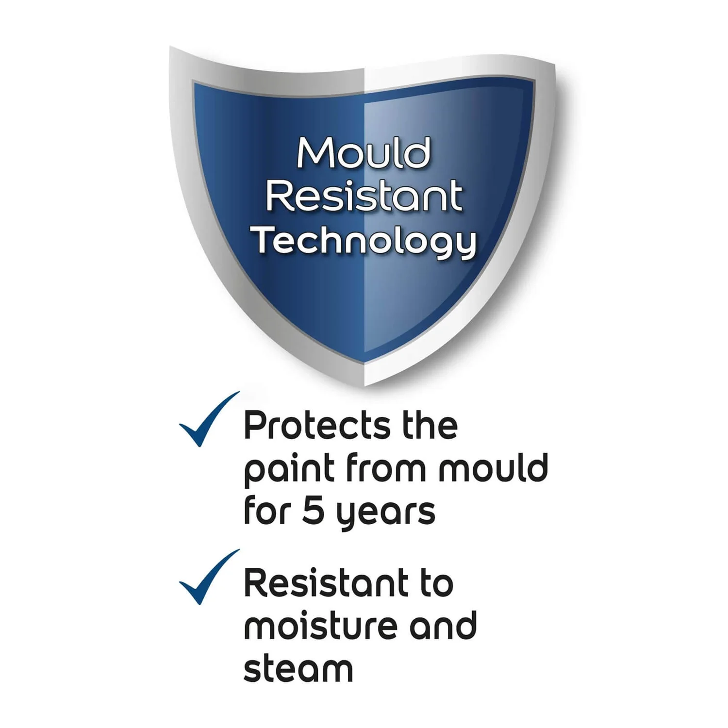 Dulux Easycare Bathroom Frosted Steel - Soft Sheen Paint - 2.5L 7 Dulux Easycare Bathroom Frosted Steel - Soft Sheen Paint - 2.5L - Image 5