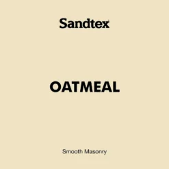 Sandtex Ultra Smooth Masonry Paint - Oatmeal - 150ml -Paint And Wallpaper Shop 12805843 1914870274539182