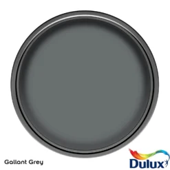 Dulux Weathershield Exterior Quick Dry Satin Paint Gallant Grey - 750ml -Paint And Wallpaper Shop 12805863 8324833167968752