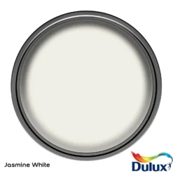 Dulux Easycare Bathroom Jasmine White - Soft Sheen Paint - 2.5L -Paint And Wallpaper Shop 12806257 6254832955371364