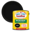 Sandtex® Ultra Smooth Masonry Paint Black - 2.5L -Paint And Wallpaper Shop 12806289 1464871255552808