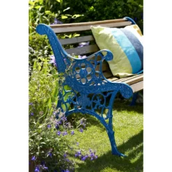 Hammerite Blue - Exterior Smooth Aerosol Paint - 400ml -Paint And Wallpaper Shop 12806933 1524832956507542