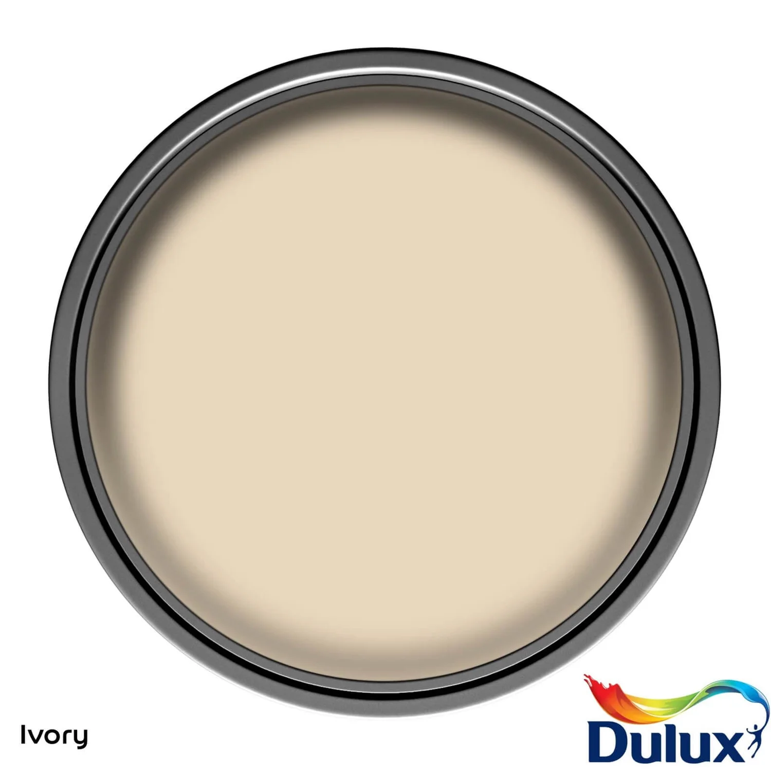 Dulux Matt Emulsion Paint Ivory - 5L 5 Dulux Matt Emulsion Paint Ivory - 5L - Image 3