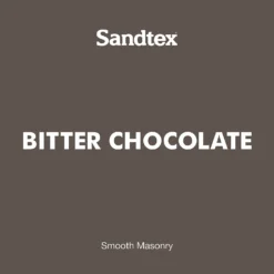 Sandtex® Ultra Smooth Masonry Paint Bitter Chocolate - 1L -Paint And Wallpaper Shop 12807368 1974871561533758