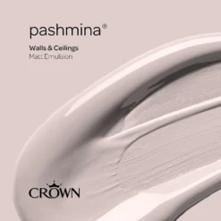 Crown Walls & Ceilings Matt Emulsion Paint Pashmina - Tester 40ml 13 Crown Walls & Ceilings Matt Emulsion Paint Pashmina - Tester 40ml -Paint And Wallpaper Shop 12807649 9294978273682592