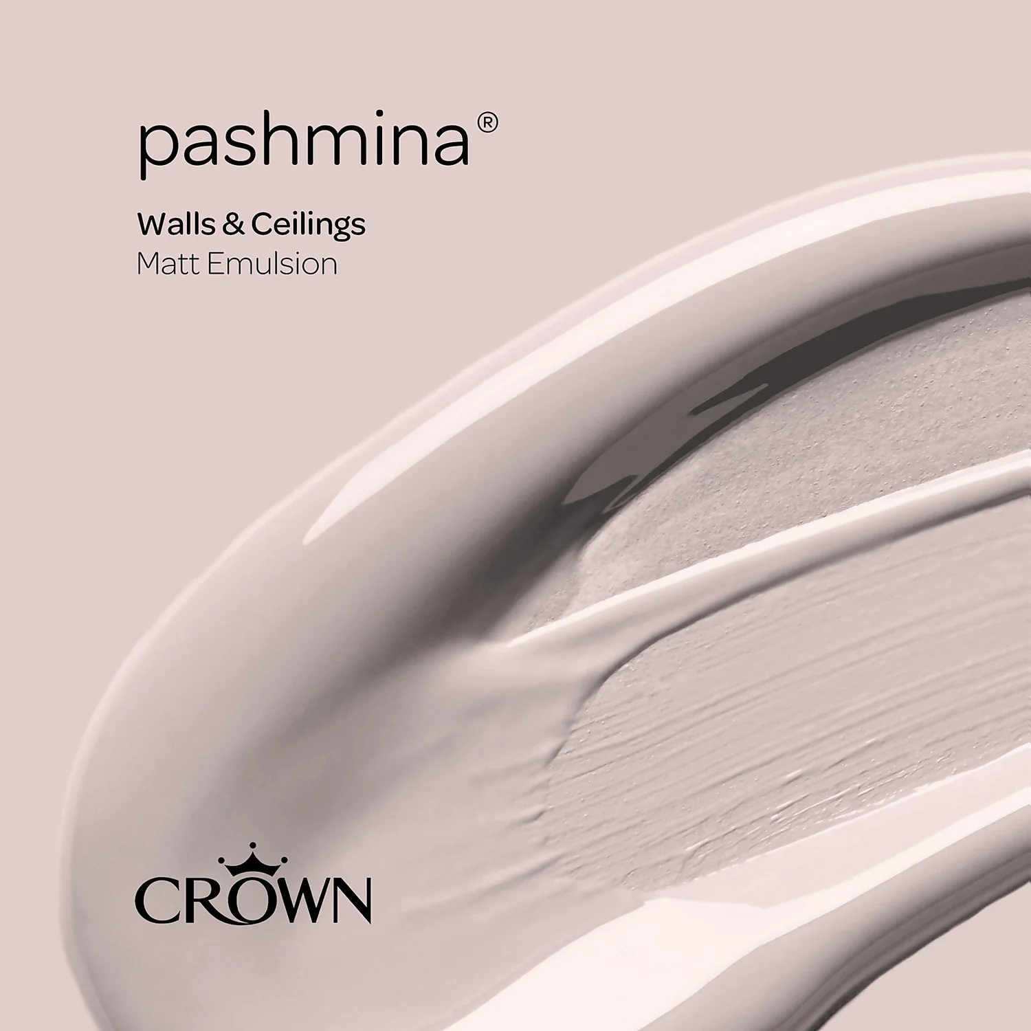 Crown Walls & Ceilings Matt Emulsion Paint Pashmina - Tester 40ml 7 Crown Walls & Ceilings Matt Emulsion Paint Pashmina - Tester 40ml - Image 5