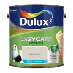 Dulux Easycare Kitchen Egyptian Cotton - Matt Emulsion Paint - 2.5L -Paint And Wallpaper Shop 12807907 1764833202385319