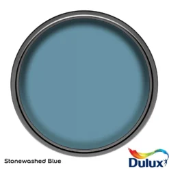 Dulux Easycare Kitchen Stonewashed Blue Matt Paint - 2.5L -Paint And Wallpaper Shop 12807913 1124833202088712