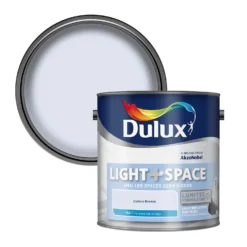Dulux Light & Space Matt Emulsion Paint Cotton Breeze - 2.5L