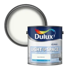 Dulux Light & Space Matt Emulsion Paint Moon Shimmer - 2.5L