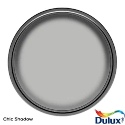 Dulux Easycare Bathroom Chic Shadow - Soft Sheen Emulsion Paint - 2.5L -Paint And Wallpaper Shop 12808172 8844833204362148