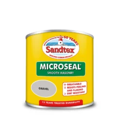 Sandtex Ultra Smooth Masonry Paint - Gravel - 150ml -Paint And Wallpaper Shop 12808264 6504871498674251