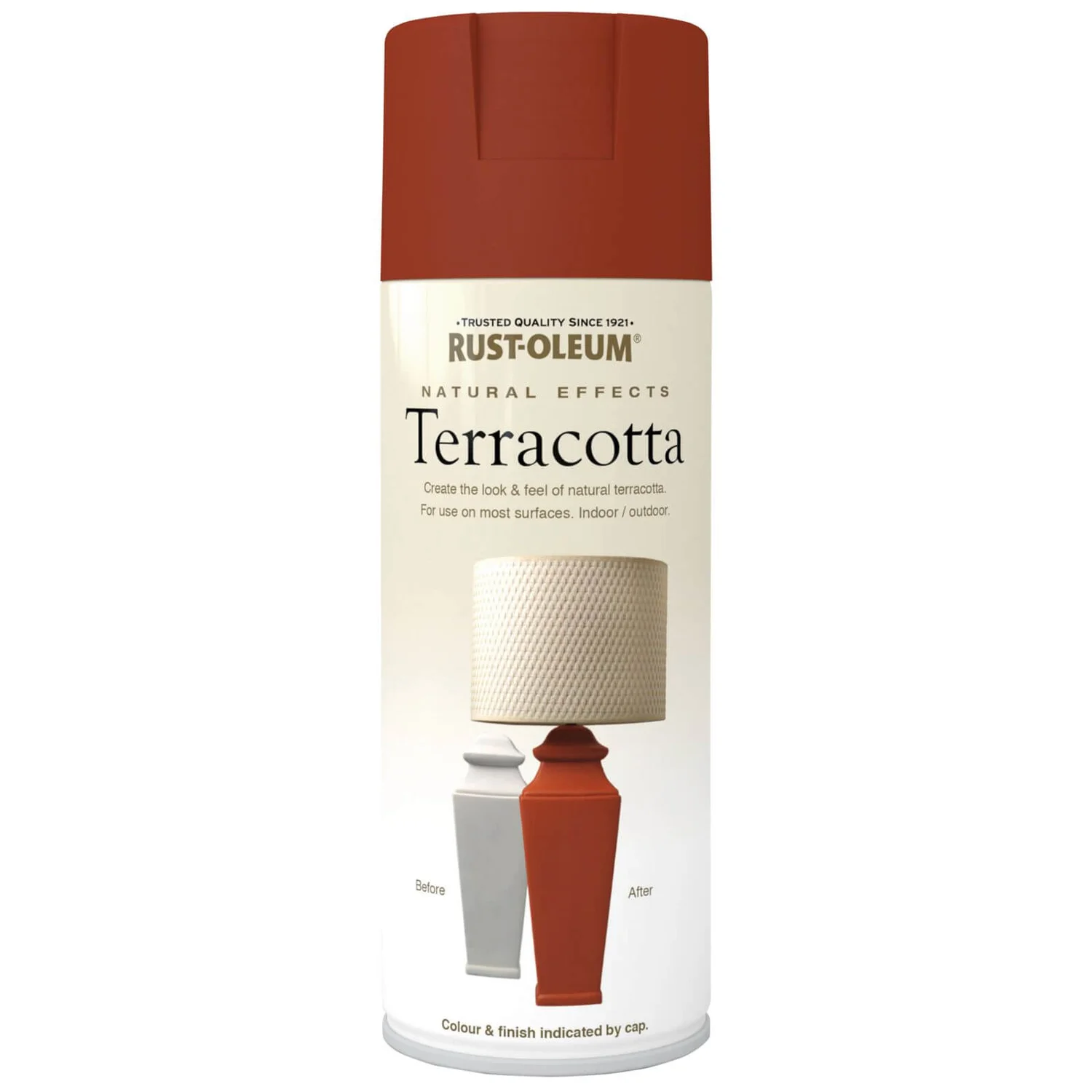 Rust-Oleum Natural Effects Spray Paint - Terracotta - 400ml 3 Rust-Oleum Natural Effects Spray Paint - Terracotta - 400ml