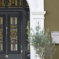 Sandtex® Ultra Smooth Masonry Paint Olive - 5L -Paint And Wallpaper Shop 12808376 1084871500122906