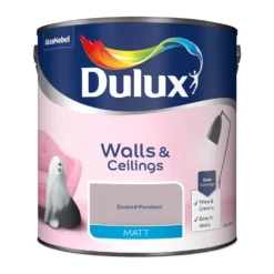 Dulux Matt Emulsion Paint Dusted Fondant - 2.5L -Paint And Wallpaper Shop 12808421 1514833202440819