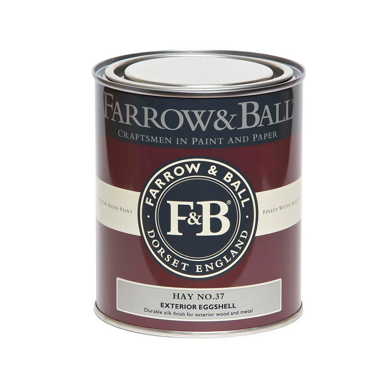 Farrow & Ball Exterior Eggshell Hay - 750ml 5 Farrow & Ball Exterior Eggshell Hay - 750ml - Image 3