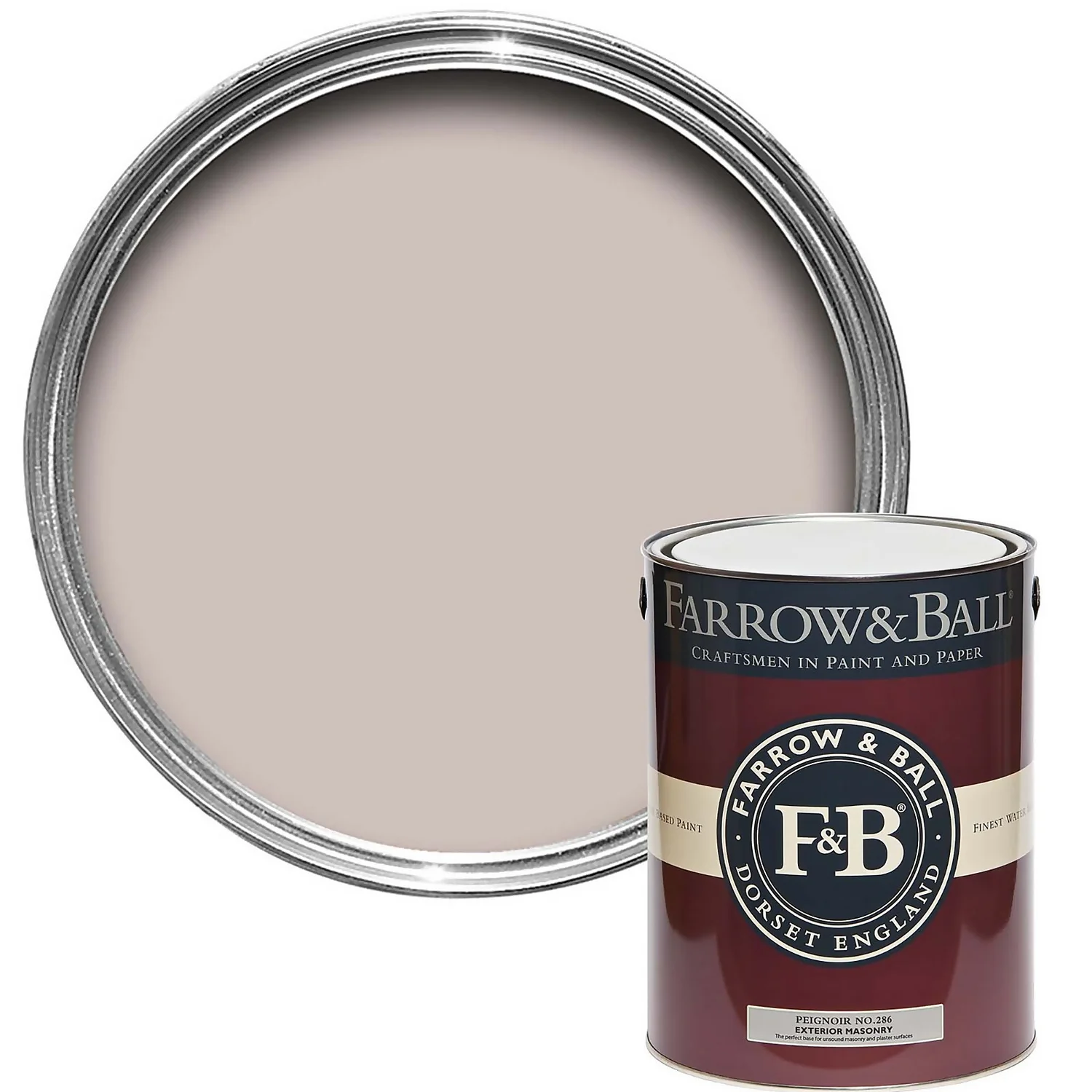 Farrow & Ball Exterior Masonry Paint Peignoir - 5L 3 Farrow & Ball Exterior Masonry Paint Peignoir - 5L
