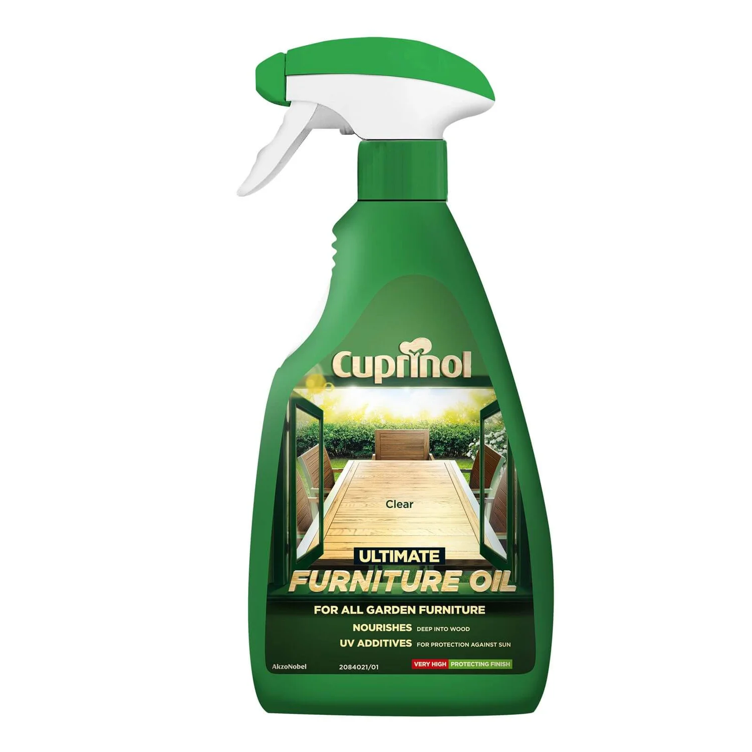 Cuprinol Hardwood Garden Furniture Clear Oil Trigger - 500ml 3 Cuprinol Hardwood Garden Furniture Clear Oil Trigger - 500ml