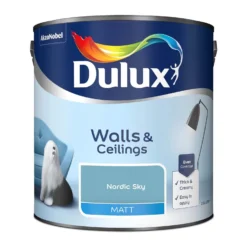 Dulux Matt Emulsion Paint Nordic Sky - 2.5L 13 Dulux Matt Emulsion Paint Nordic Sky - 2.5L -Paint And Wallpaper Shop 12809001 1314833220546032