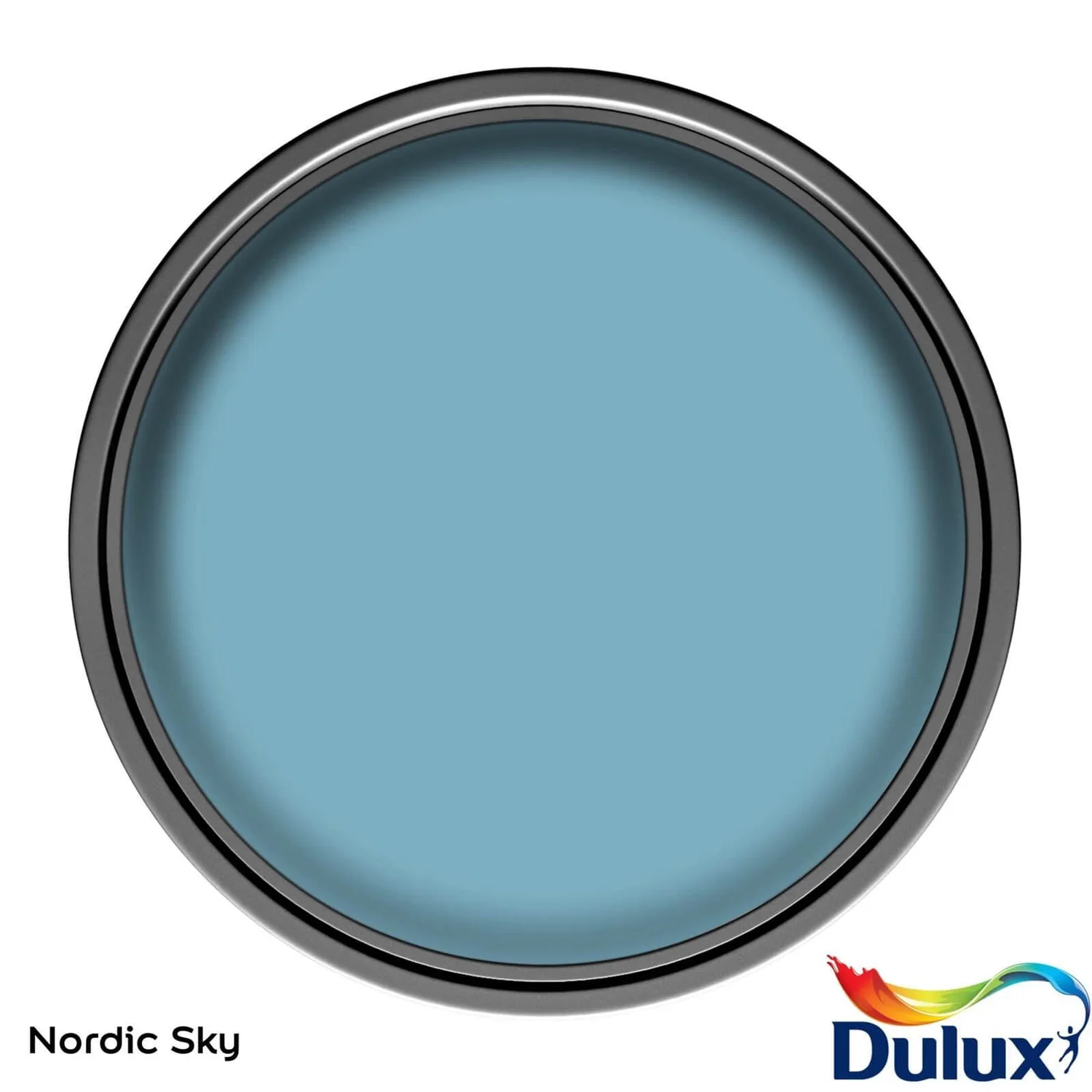Dulux Matt Emulsion Paint Nordic Sky - 2.5L 5 Dulux Matt Emulsion Paint Nordic Sky - 2.5L - Image 3