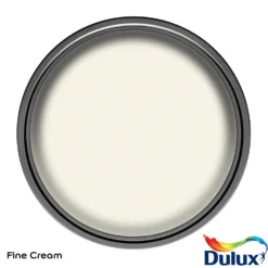 Dulux Silk Emulsion Paint Fine Cream - 2.5L -Paint And Wallpaper Shop 12809164 6504833221499909