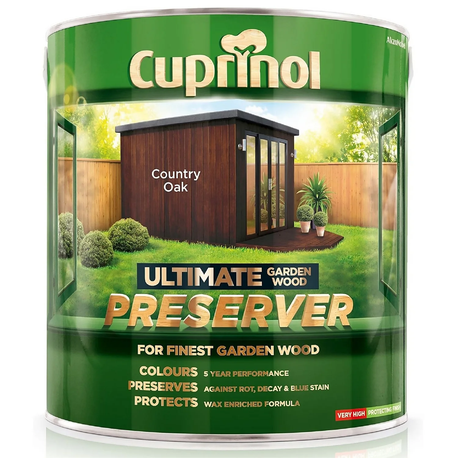 Cuprinol Ultimate Preserver - Country Oak - 4L 3 Cuprinol Ultimate Preserver - Country Oak - 4L