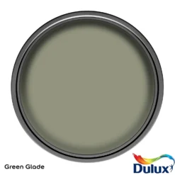 Dulux Weathershield Exterior Quick Dry Satin Paint Green Glade - 2.5L -Paint And Wallpaper Shop 12809485 1814832975668683
