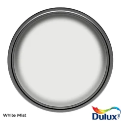 Dulux Matt Emulsion Paint White Mist - 2.5L -Paint And Wallpaper Shop 12809668 8474833194443002