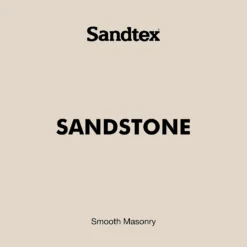 Sandtex Ultra Smooth Masonry Paint - Sandstone - 150ml -Paint And Wallpaper Shop 12809731 1974871507034126