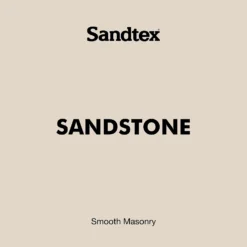 Sandtex® Ultra Smooth Masonry Paint Sandstone - 2.5L -Paint And Wallpaper Shop 12809734 5374871560264335