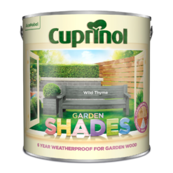 Cuprinol Garden Shades Paint Wild Thyme - 2.5L -Paint And Wallpaper Shop 12809964 1284949849995305