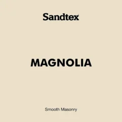 Sandtex® Ultra Smooth Masonry Paint Magnolia - 10L -Paint And Wallpaper Shop 12810377 1554871498176710